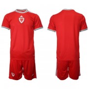 Equipaciones De Futbol Para Niños Gales Copa Mundial 2022 Camiseta Primera..